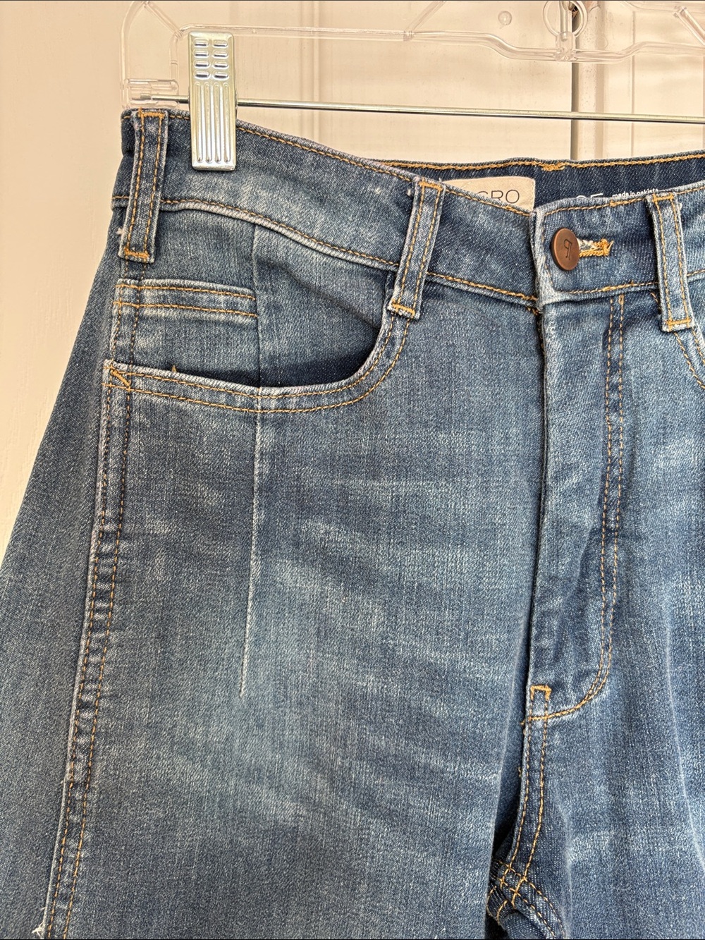 PILCRO by Anthropologie The Kenna Heritage Barrel Jeans Size 25 - Picture 7 of 11